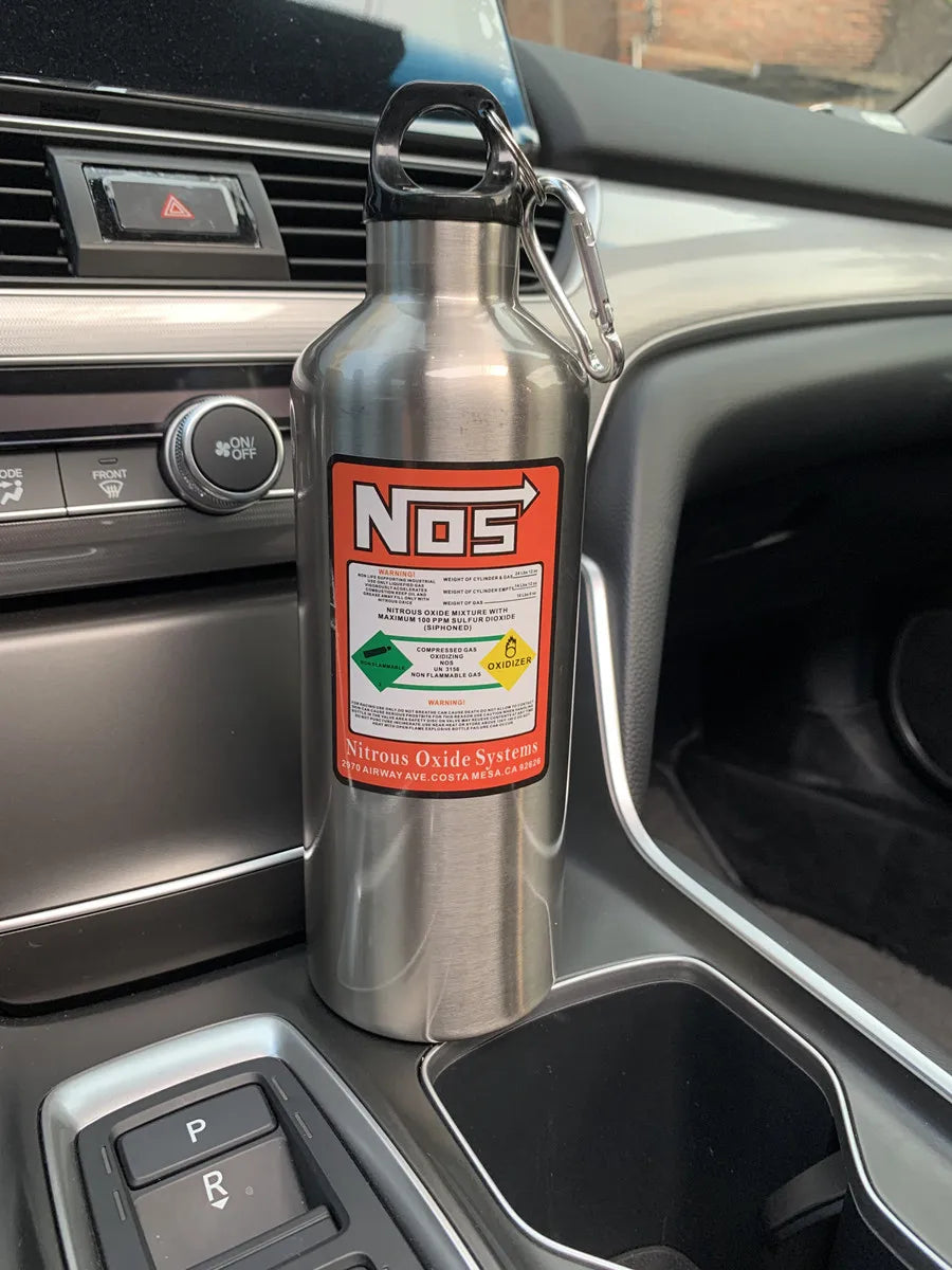 Car Insulation Cup NOS Nitrogen Cylinder Vacuum Stainless Steel Kettle 500 Ml High-Capacity Travel Sports Bottle Water Cup