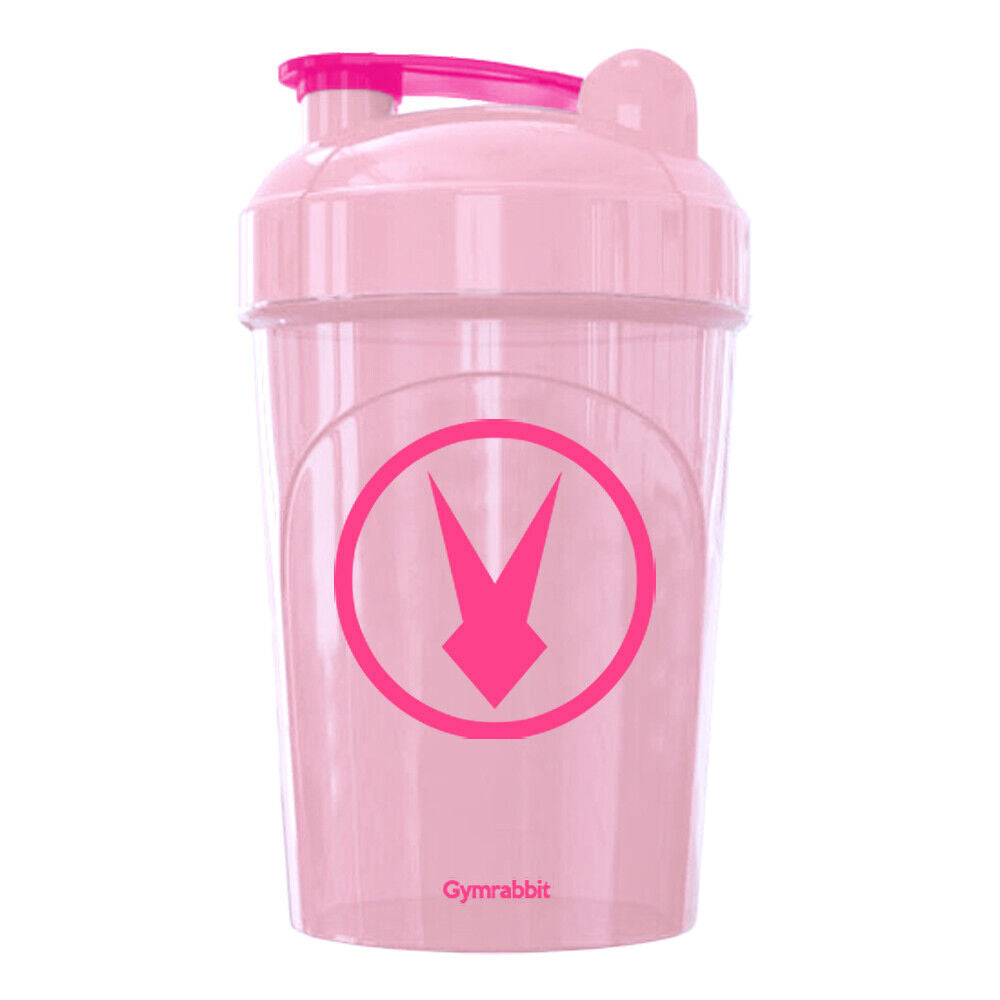 Gym Rabbit Shaker Cup 16Oz -Bottle Protein Shaker & Mixer Cup - V2 Colors